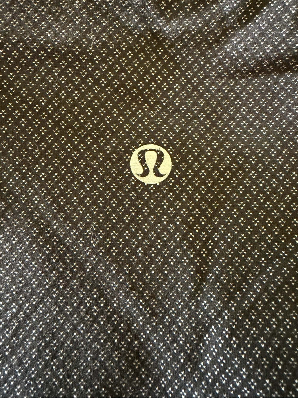 Lululemon Black White Diamond Crop Wunder Under Women’s size 6